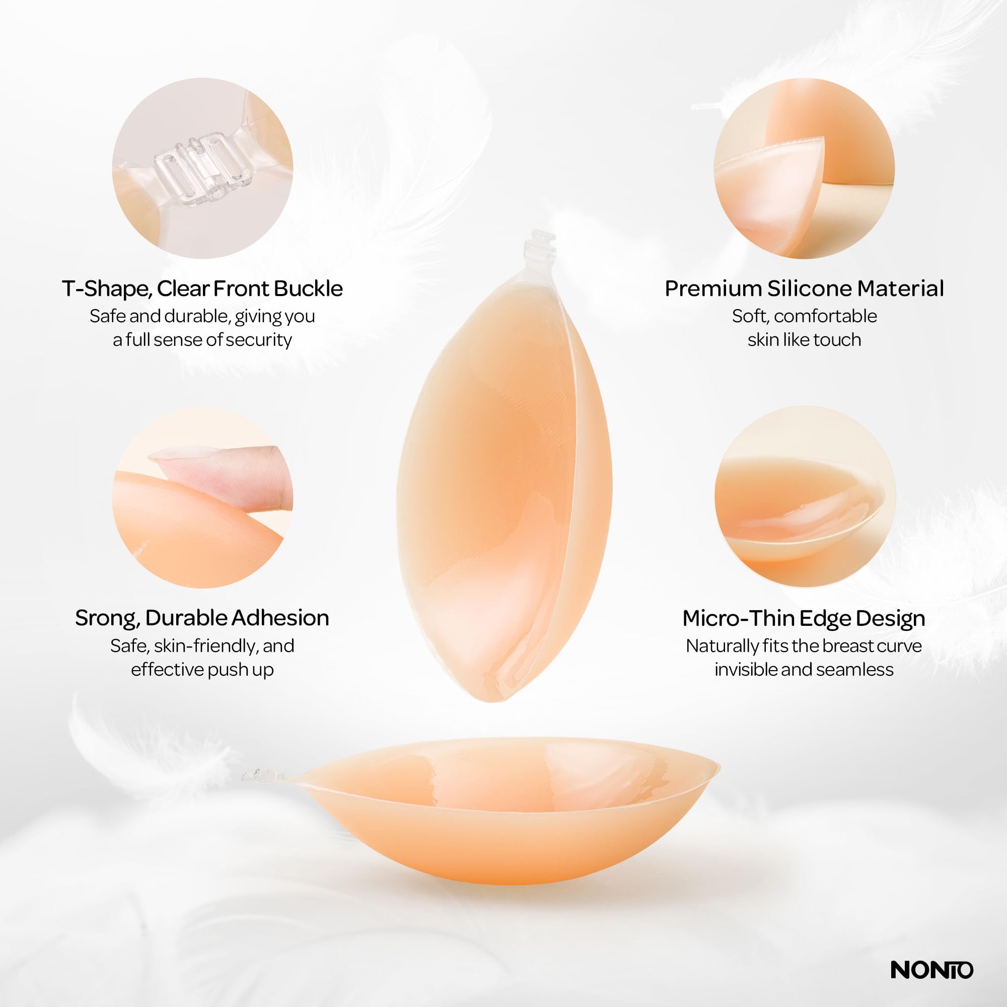 Soutien-gorge adhésif sans bre - Strapless Bra Adhesive avis et prix