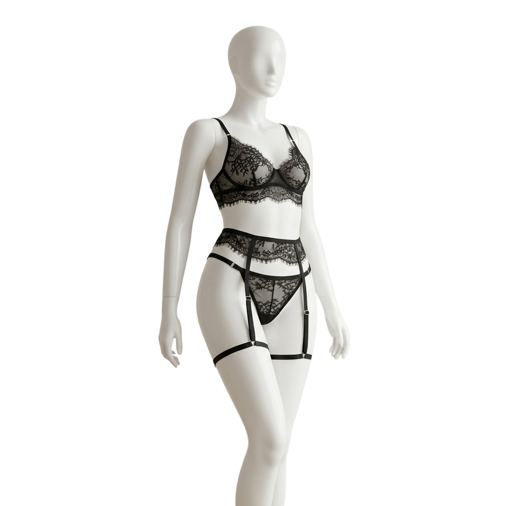 Ensemble de lingerie et de sou - Lace Bralette Set avis et prix